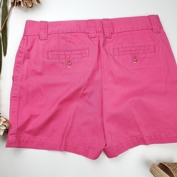 J. Crew Chino Classic Twill City Fit Pink Shorts 4 - Picture 6 of 9